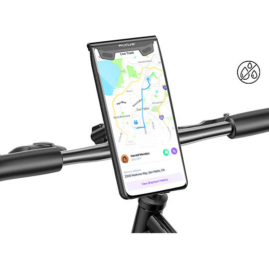 Rixus I Waterproof Handlebar Phone Holder